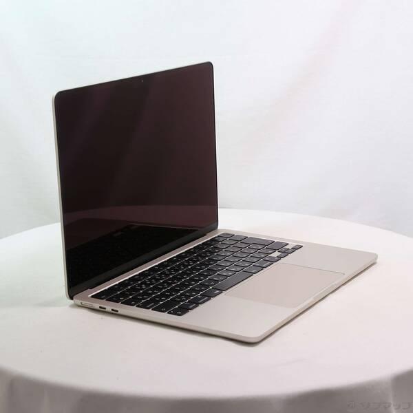 〔中古〕Apple(アップル) MacBook Air 13.6-inch Mid-2022 MLY13J／A Apple M2 8コアCPU_8コアGPU 8GB SSD256GB スターライト 〔26.3 Tahoe〕〔305-ud〕 |  | 03