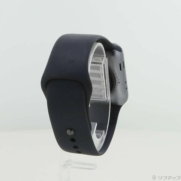 〔中古〕Apple(アップル) Apple Watch Series 3 GPS 38mm スペースグレイアルミニウムケース ブラックスポーツバンド〔247-ud〕 |  | 02