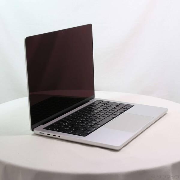 〔中古〕Apple(アップル) MacBook Pro 14.2-inch Late-2021 MKGR3J／A Apple M1 Pro 8コアCPU_14コアGPU 16GB SSD512GB シルバー 〔26.3 Tahoe〕〔352-ud〕 |  | 03