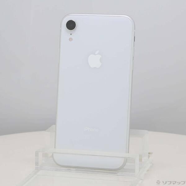 〔中古〕Apple(アップル) iPhoneXR 64GB ホワイト MT032J／A SIMフリー〔377-ud〕 | 