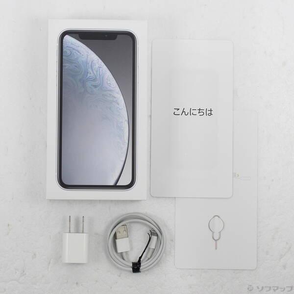 〔中古〕Apple(アップル) iPhoneXR 64GB ホワイト MT032J／A SIMフリー〔377-ud〕 |  | 04