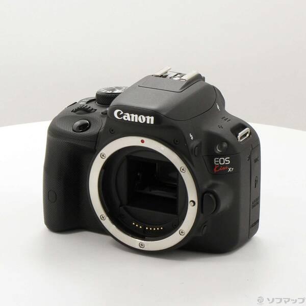 〔中古〕Canon(キヤノン) EOS Kiss X7 ボディ ブラック〔368-ud〕 | 
