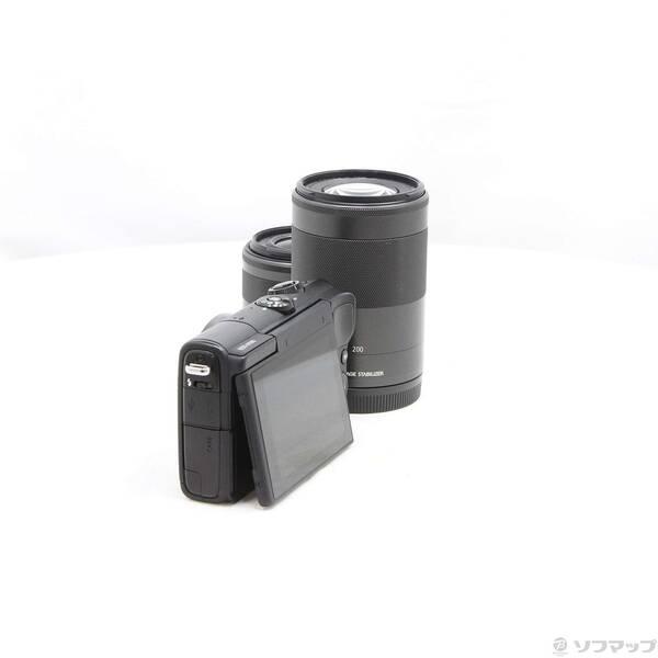 〔中古〕Canon(キヤノン) EOS M100(ブラック)ダブル ズームキット〔251-ud〕 |  | 01