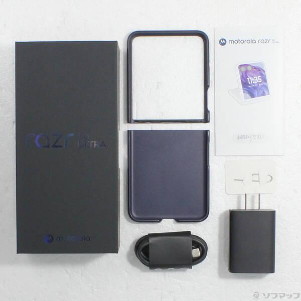 〔中古〕Motorola(モトローラ) motorola razr 50 ultra 512GB ミッドナイトブルー PB410000JP SIMフリー〔377-ud〕 |  | 04