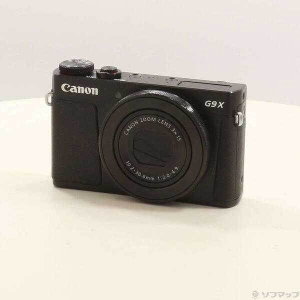 〔中古〕Canon(キヤノン) PowerShot G9 X MARK II ブラック〔344-ud〕 | 