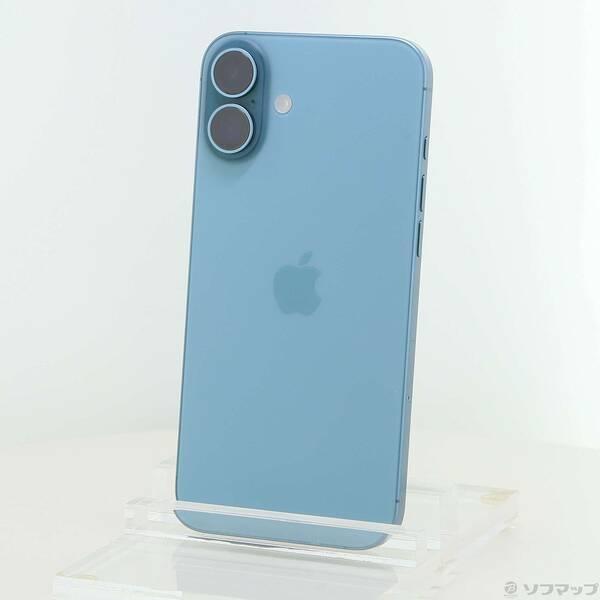 〔中古〕Apple(アップル) iPhone16 Plus 128GB ティール MXVF3J／A SIMフリー〔198-ud〕 | 
