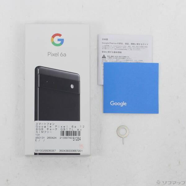 〔中古〕GOOGLE(グーグル) Google Pixel 6a 128GB チョーク GB17L au SIMフリー〔305-ud〕 |  | 04