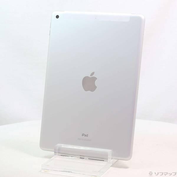 〔中古〕Apple(アップル) iPad 第7世代 32GB シルバー MW6C2J／A docomoロック解除SIMフリー〔348-ud〕 | 
