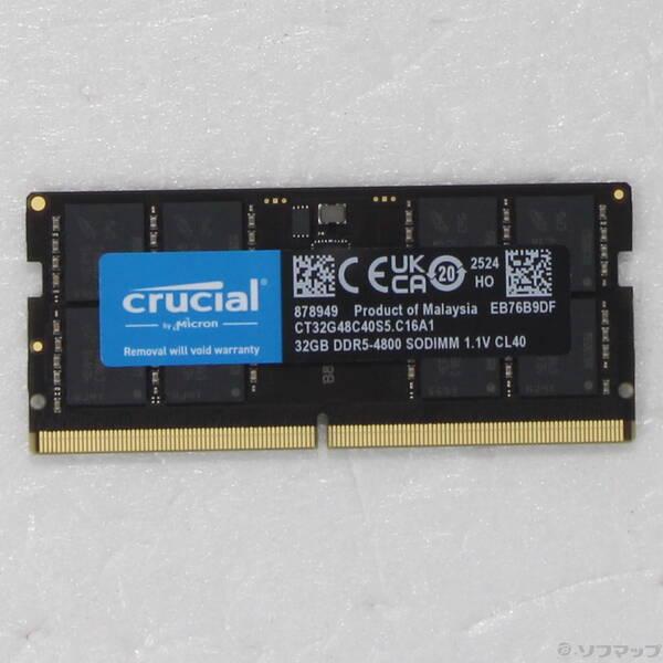 〔中古〕Crucial CT32G48C40S5〔262-ud〕 | 