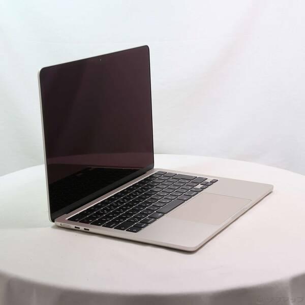 〔中古〕Apple(アップル) MacBook Air 13.6-inch Mid-2022 MLY23J／A Apple M2 8コアCPU_10コアGPU 8GB SSD512GB スターライト 〔26.3 Tahoe〕〔276-ud〕 |  | 03