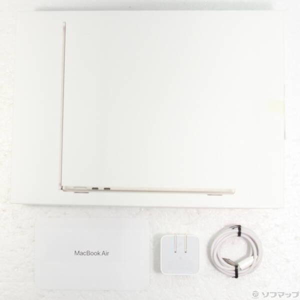 〔中古〕Apple(アップル) MacBook Air 13.6-inch Mid-2022 MLY23J／A Apple M2 8コアCPU_10コアGPU 8GB SSD512GB スターライト 〔26.3 Tahoe〕〔276-ud〕 |  | 04