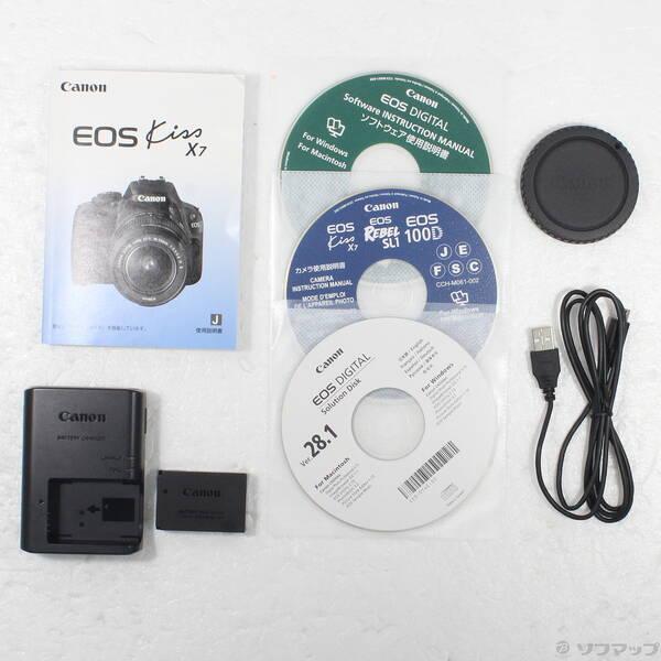 〔中古〕Canon(キヤノン) EOS Kiss X7 ボディ ホワイト〔198-ud〕 |  | 05