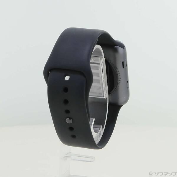 〔中古〕Apple(アップル) Apple Watch Series 3 GPS 42mm スペースグレイアルミニウムケース ブラックスポーツバンド〔247-ud〕 |  | 02