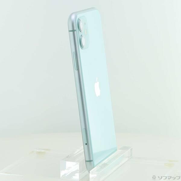 〔中古〕Apple(アップル) iPhone11 128GB グリーン MWM62J／A SIMフリー〔377-ud〕 |  | 03