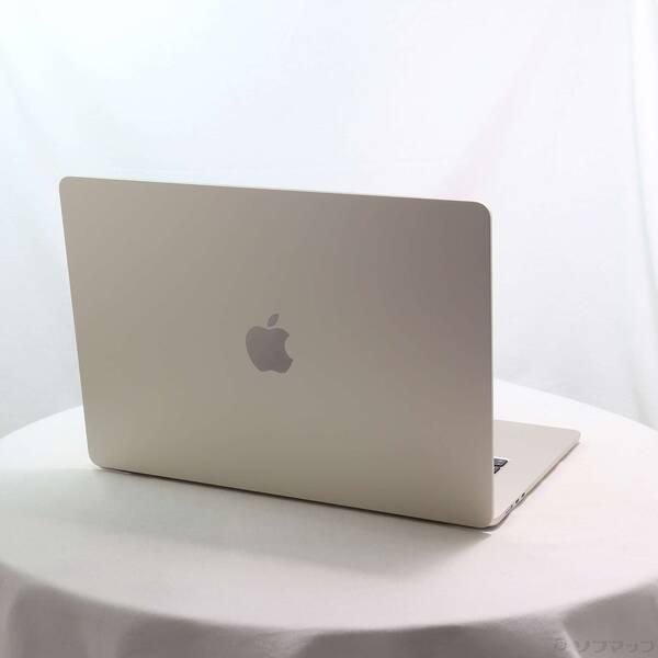 〔中古〕Apple(アップル) MacBook Air 15.3-inch Early-2026 MDVD4J／A Apple M5 10コアCPU_10コアGPU 16GB SSD512GB スターライト 〔26.3 Tahoe〕〔349-ud〕 |  | 02