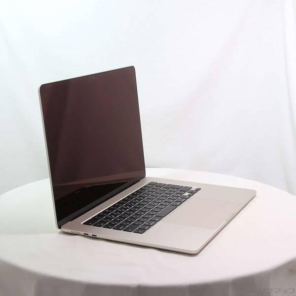 〔中古〕Apple(アップル) MacBook Air 15.3-inch Early-2026 MDVD4J／A Apple M5 10コアCPU_10コアGPU 16GB SSD512GB スターライト 〔26.3 Tahoe〕〔349-ud〕 |  | 03