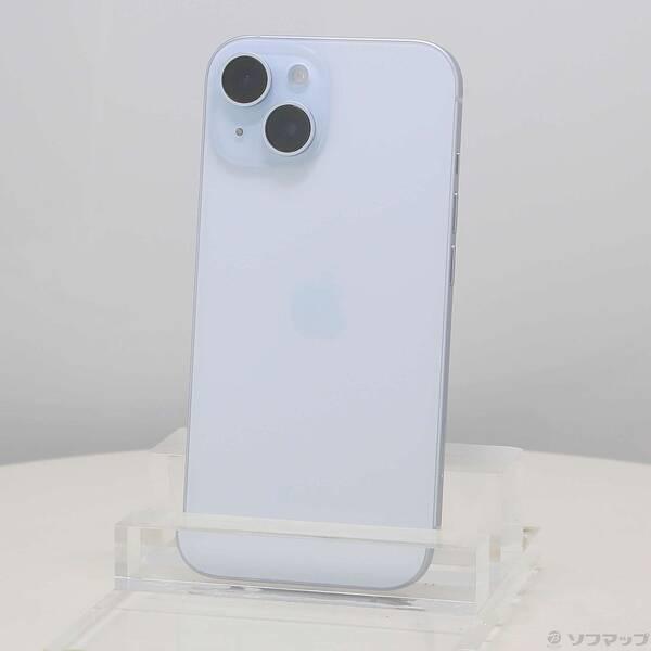 〔中古〕Apple(アップル) iPhone15 256GB ブルー MTMR3J／A SIMフリー〔258-ud〕 | 