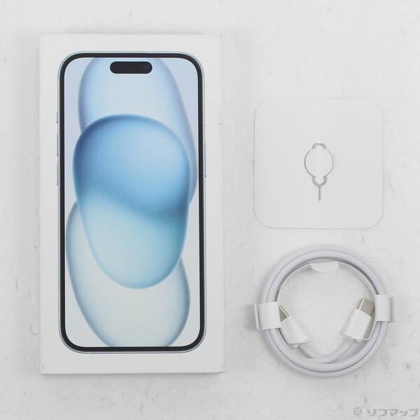 〔中古〕Apple(アップル) iPhone15 256GB ブルー MTMR3J／A SIMフリー〔258-ud〕 |  | 04