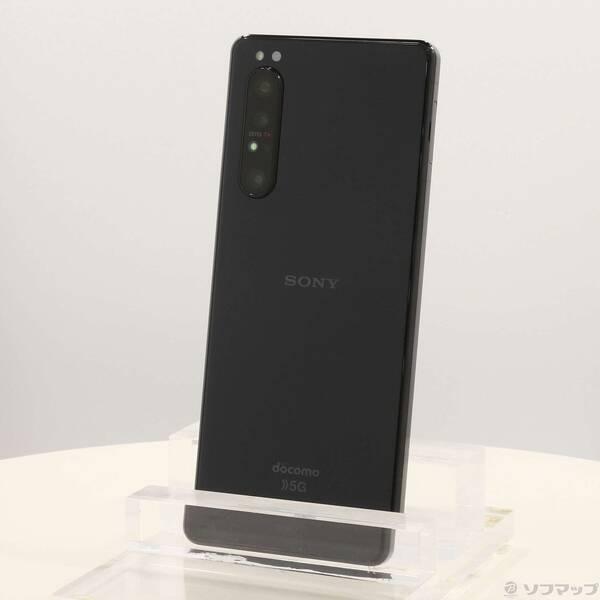 〔中古〕SONY(ソニー) Xperia 1 II 128GB ブラック SO-51A docomoロック解除SIMフリー〔297-ud〕 | 