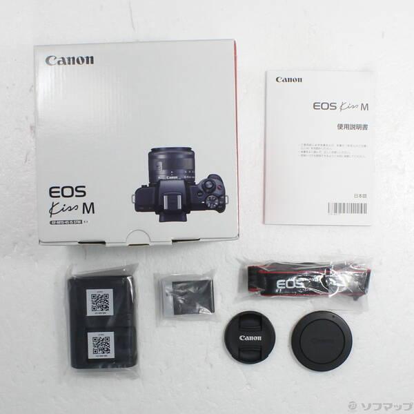 〔中古〕Canon(キヤノン) EOS Kiss M EF-M15-45 IS STM レンズキット ブラック〔258-ud〕 |  | 05