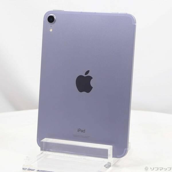 〔中古〕Apple(アップル) iPad mini 第6世代 64GB パープル MK8E3J／A docomoロック解除SIMフリー〔297-ud〕 | 