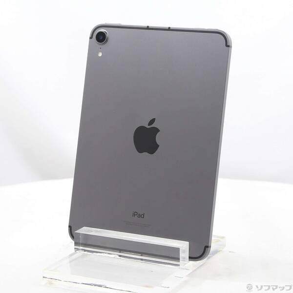 〔中古〕Apple(アップル) iPad mini 第6世代 64GB スペースグレイ MK893J／A SIMフリー〔305-ud〕 | 
