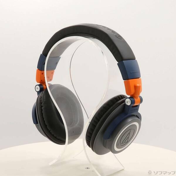 〔中古〕audio-technica(オーディオテクニカ) ATH-M50xBT2 LAB ディープブルーxオレンジグルーブxスペースグレイ〔198-ud〕 | 