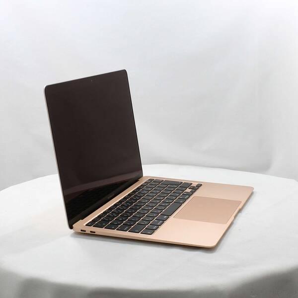 〔中古〕Apple(アップル) MacBook Air 13.3-inch Late-2020 MGND3J／A Apple M1 8コアCPU_7コアGPU 8GB SSD256GB ゴールド 〔26.3 Tahoe〕〔368-ud〕 |  | 03