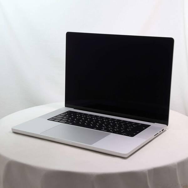〔中古〕Apple(アップル) MacBook Pro 16.2-inch Late-2021 MK1E3J／A Apple M1 Pro 10コアCPU_16コアGPU 16GB SSD512GB シルバー 〔26.3 Tahoe〕〔377-ud〕 | 