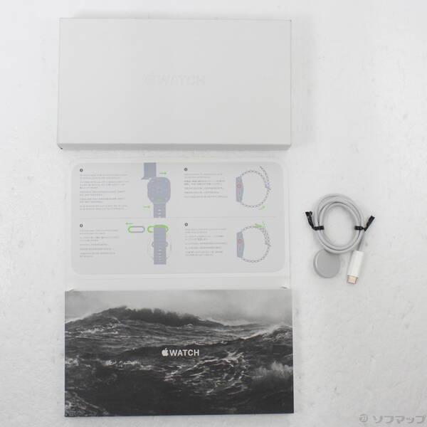 〔中古〕Apple(アップル) Apple Watch Ultra GPS + Cellular 49mm チタニウムケース ミッドナイトオーシャンバンド〔262-ud〕 |  | 04