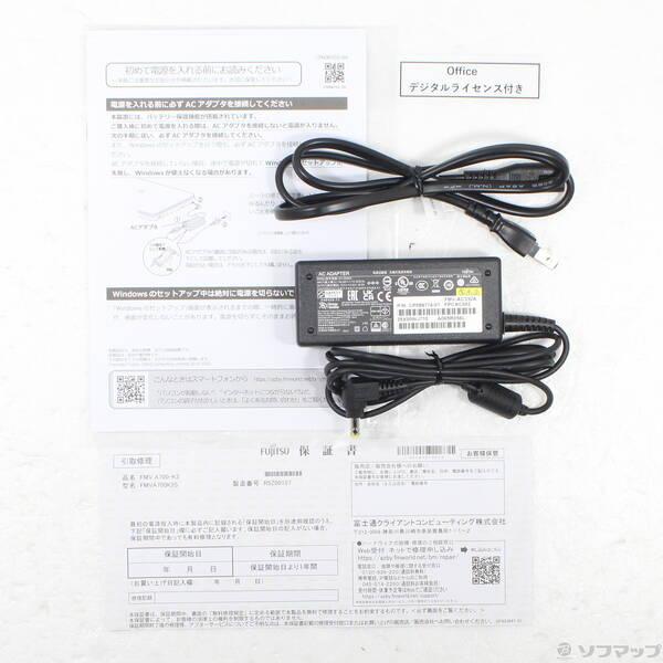 〔中古〕FUJITSU(富士通） 〔展示品〕 FMV Note A A700-K3 FMVA700K3S ファインシルバー〔269-ud〕 |  | 04
