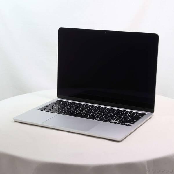 〔中古〕Apple(アップル) MacBook Air 13.6-inch Mid-2022 MLXY3J／A Apple M2 8コアCPU_8コアGPU 8GB SSD512GB シルバー 〔26.3 Tahoe〕〔258-ud〕 | 