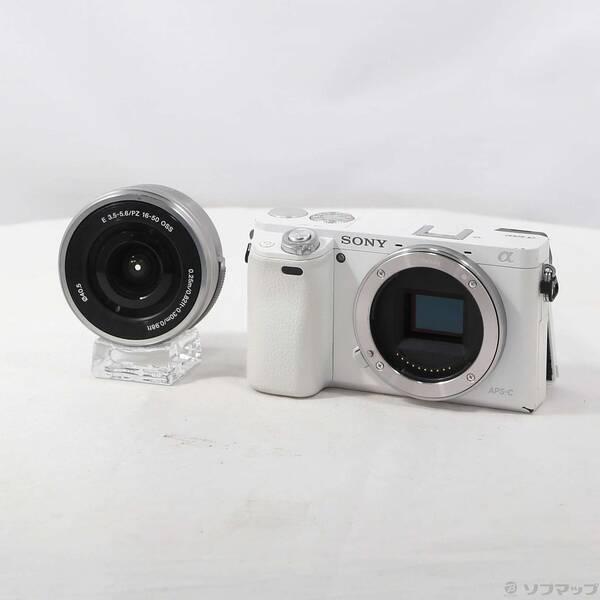 〔中古〕SONY(ソニー) α6000 パワーズームレンズキット W ILCE-6000L〔258-ud〕 | 