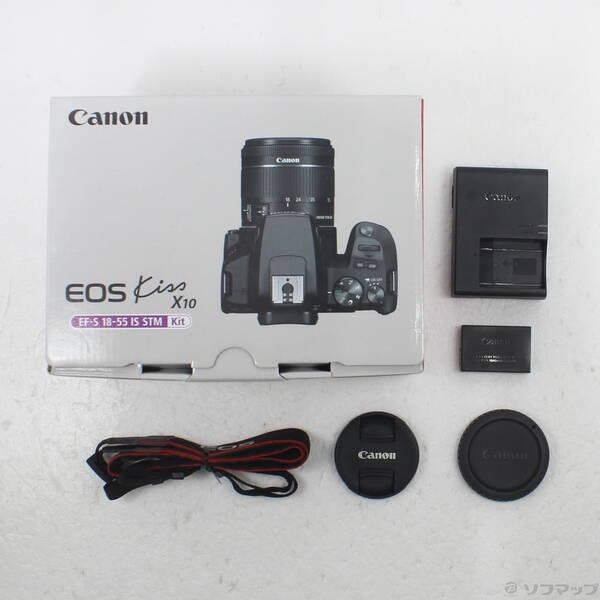 〔中古〕Canon(キヤノン) EOS Kiss X10 EF-S18-55 IS STM レンズキット ブラック〔276-ud〕 |  | 05