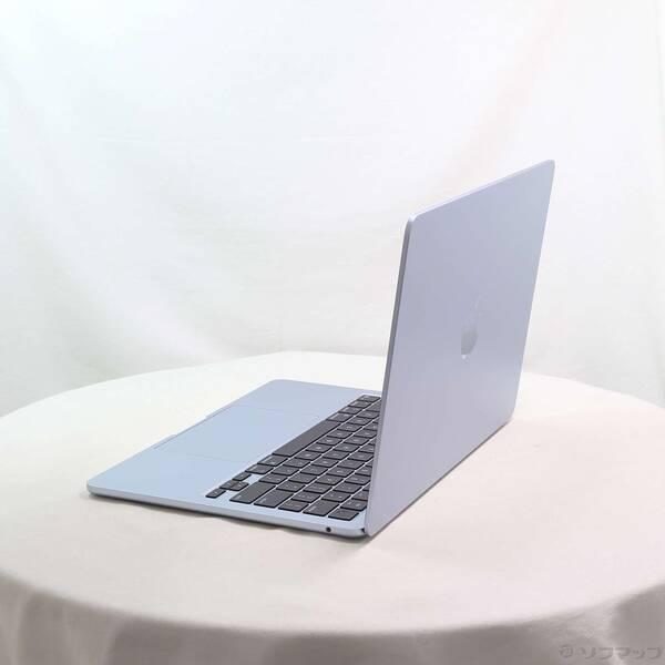 〔中古〕Apple(アップル) MacBook Air 13.6-inch Early-2025 MC6U4J／A Apple M4 10コアCPU_10コアGPU 16GB SSD512GB スカイブルー 〔26.3 Tahoe〕〔198-ud〕 |  | 01