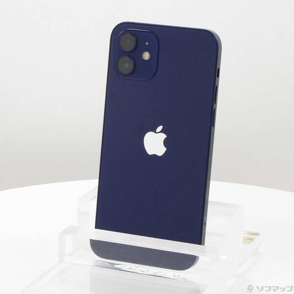 〔中古〕Apple(アップル) iPhone12 64GB ブルー MGHR3J／A SIMフリー〔198-ud〕 | 