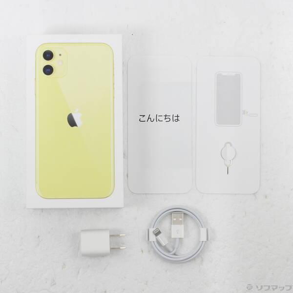〔中古〕Apple(アップル) iPhone11 128GB イエロー MWM42J／A SIMフリー〔262-ud〕 |  | 04