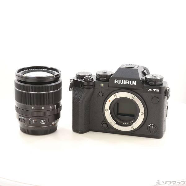 〔中古〕FUJIFILM(フジフイルム) FUJIFILM X-T5 XF18-55mmレンズキット ブラック〔262-ud〕 | 