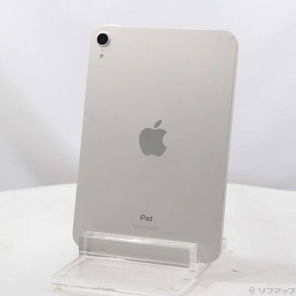 〔中古〕Apple(アップル) iPad mini 第6世代 256GB スターライト MK7V3J／A Wi-Fi〔344-ud〕 | 