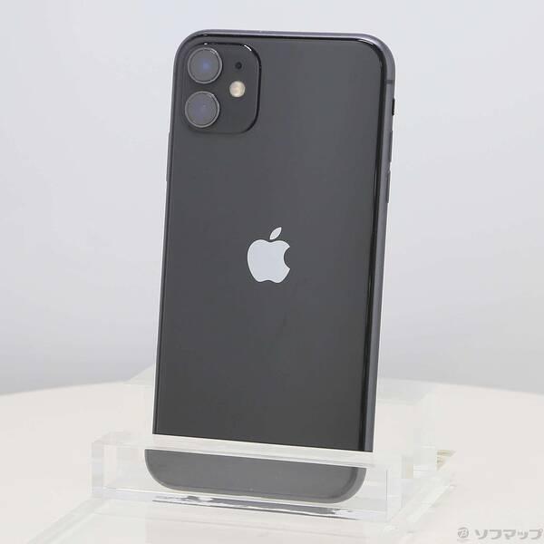 〔中古〕Apple(アップル) iPhone11 128GB ブラック MHDH3J／A SIMフリー〔198-ud〕 | 