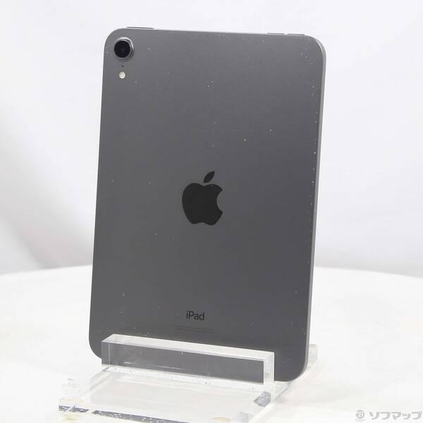 〔中古〕Apple(アップル) iPad mini 第6世代 64GB スペースグレイ MK7M3J／A Wi-Fi〔305-ud〕 | 