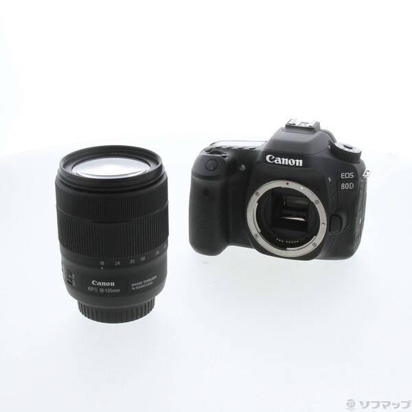 〔中古〕Canon(キヤノン) EOS 80D EF-S18-135 IS USM レンズキット〔198-ud〕 | 