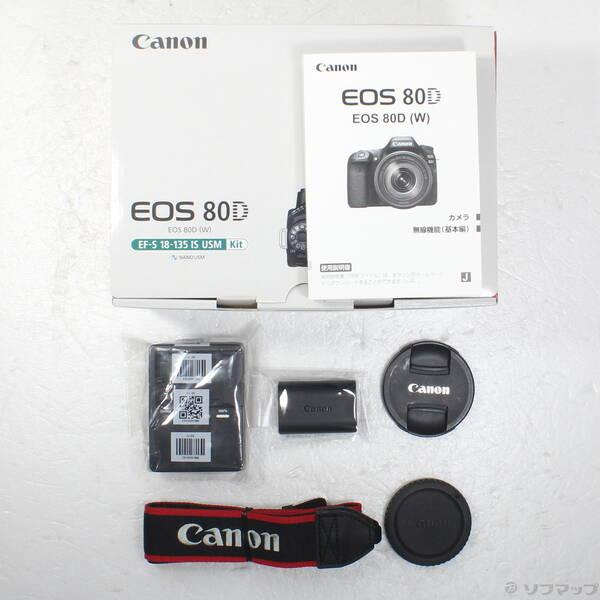 〔中古〕Canon(キヤノン) EOS 80D EF-S18-135 IS USM レンズキット〔198-ud〕 |  | 05