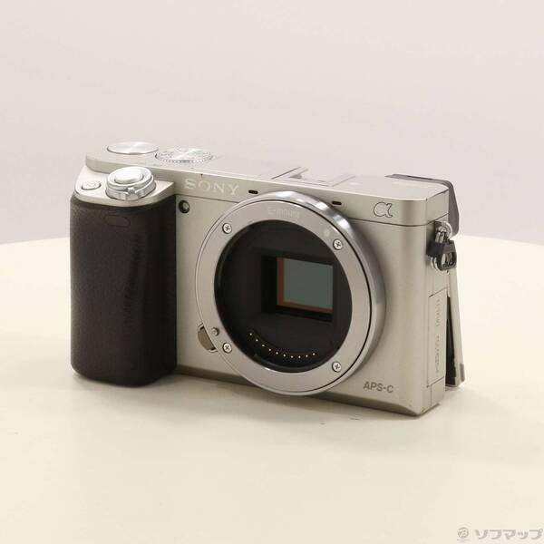 〔中古〕SONY(ソニー) α6000 ボディ シルバー ILCE-6000〔348-ud〕 | 