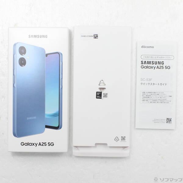 〔中古〕SAMSUNG(サムスン) Galaxy A25 5G 64GB ブルー SC-53F docomo SIMフリー〔377-ud〕 |  | 04