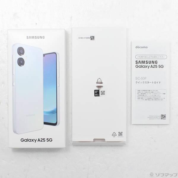 〔中古〕SAMSUNG(サムスン) Galaxy A25 5G 64GB ライトブルー SC-53F docomo SIMフリー〔377-ud〕 |  | 04