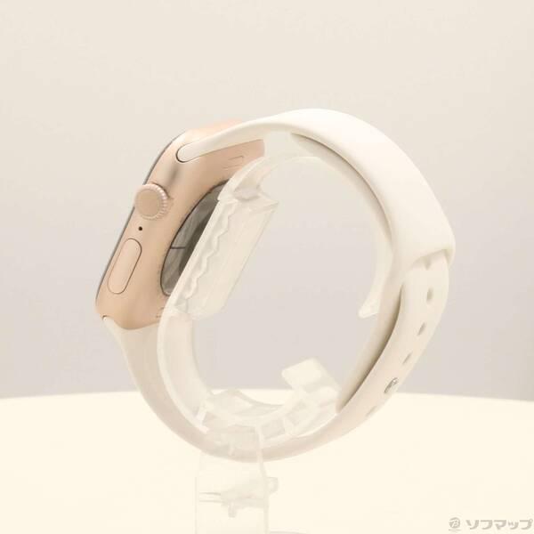 〔中古〕Apple(アップル) Apple Watch Series 11 GPS 46mm ローズゴールドアルミニウムケース ライトブラッシュスポーツバンド〔377-ud〕 |  | 01