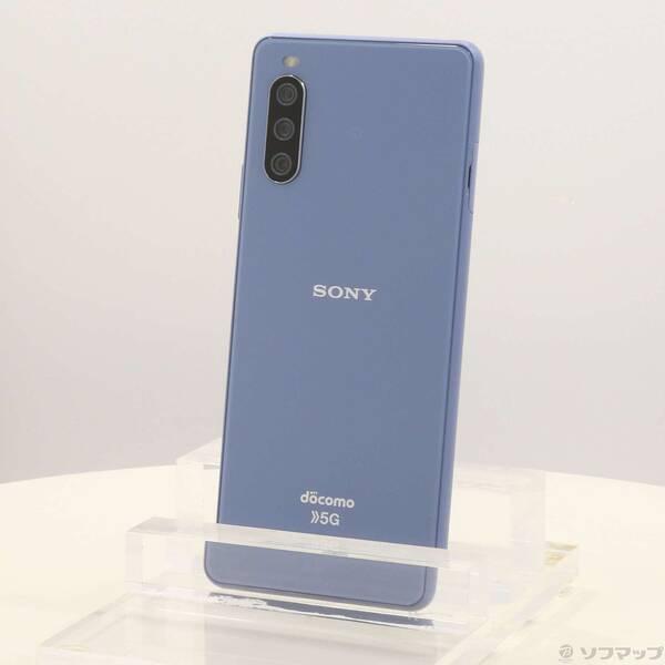 〔中古〕SONY(ソニー) Xperia 10 III 128GB ブルー SO-52B docomoロック解除SIMフリー〔349-ud〕 | 