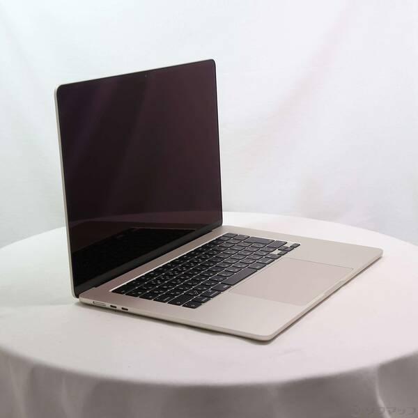 〔中古〕Apple(アップル) MacBook Air 15.3-inch Early-2024 MC9F4J／A Apple M3 8コアCPU_10コアGPU 16GB SSD256GB スターライト 〔26.3 Tahoe〕〔258-ud〕 |  | 03
