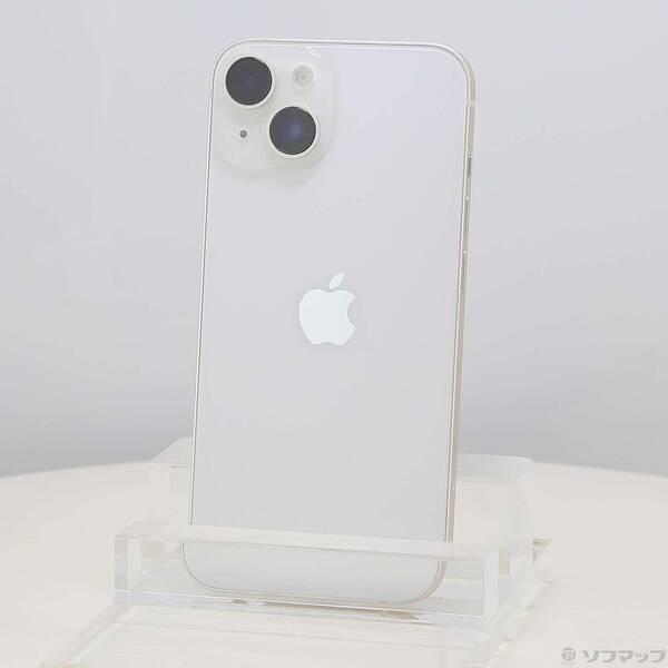 〔中古〕Apple(アップル) iPhone14 128GB スターライト MPUQ3J／A SIMフリー〔377-ud〕 | 